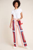 Scotch & Soda Abstract Wide-leg Trousers