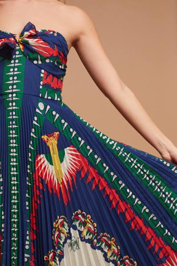 Anna Sui New York, New York Strapless Dress