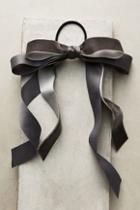 Anthropologie Bow-tied Pony Holder