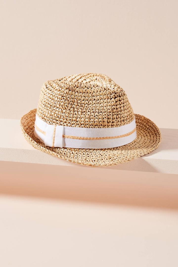 Tracy Watts Hitch Straw Fedora