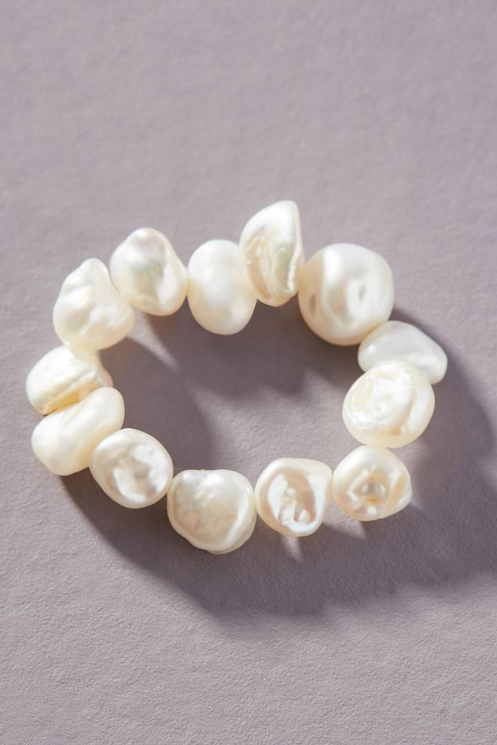 Amber Sceats Daisy Pearl Ring