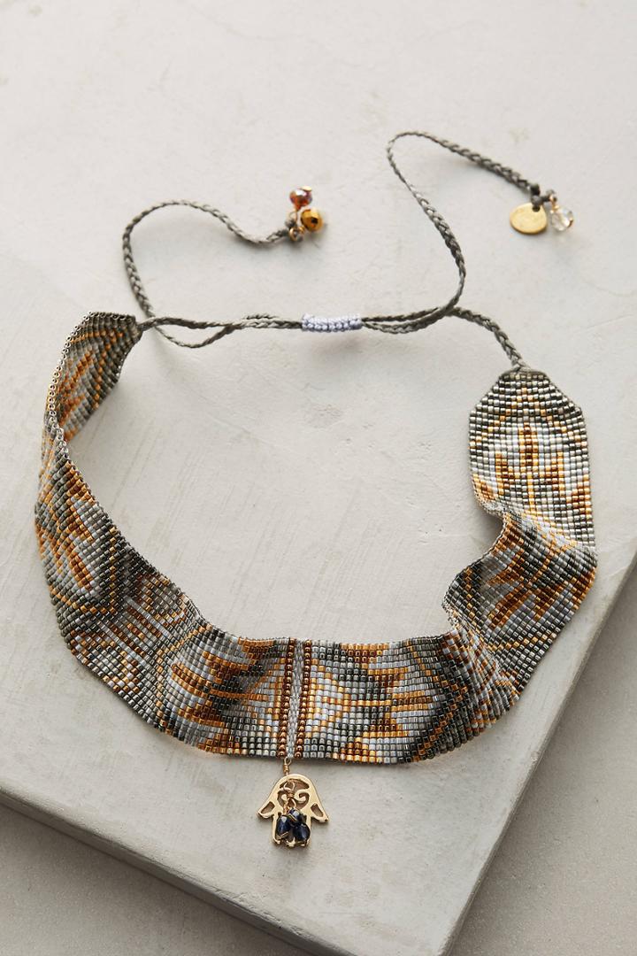 Mishky Sunset Beaded Choker