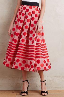 Noir Sachin & Babi Ruby Dot Ball Skirt