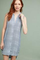 Cloth & Stone Striped High-low Shirt Dress