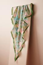 Anthropologie Esme Silk Necktie Scarf