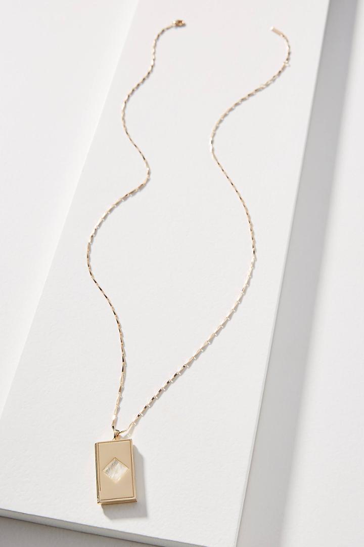Melanie Auld Acacia Moonstone Locket