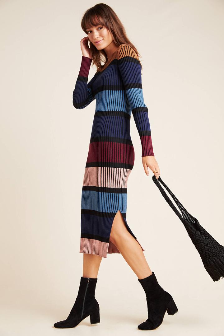 Dolan Left Coast Lorna Midi Sweater Dress