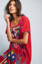 Star Mela Vita Embroidered Cover-up Caftan