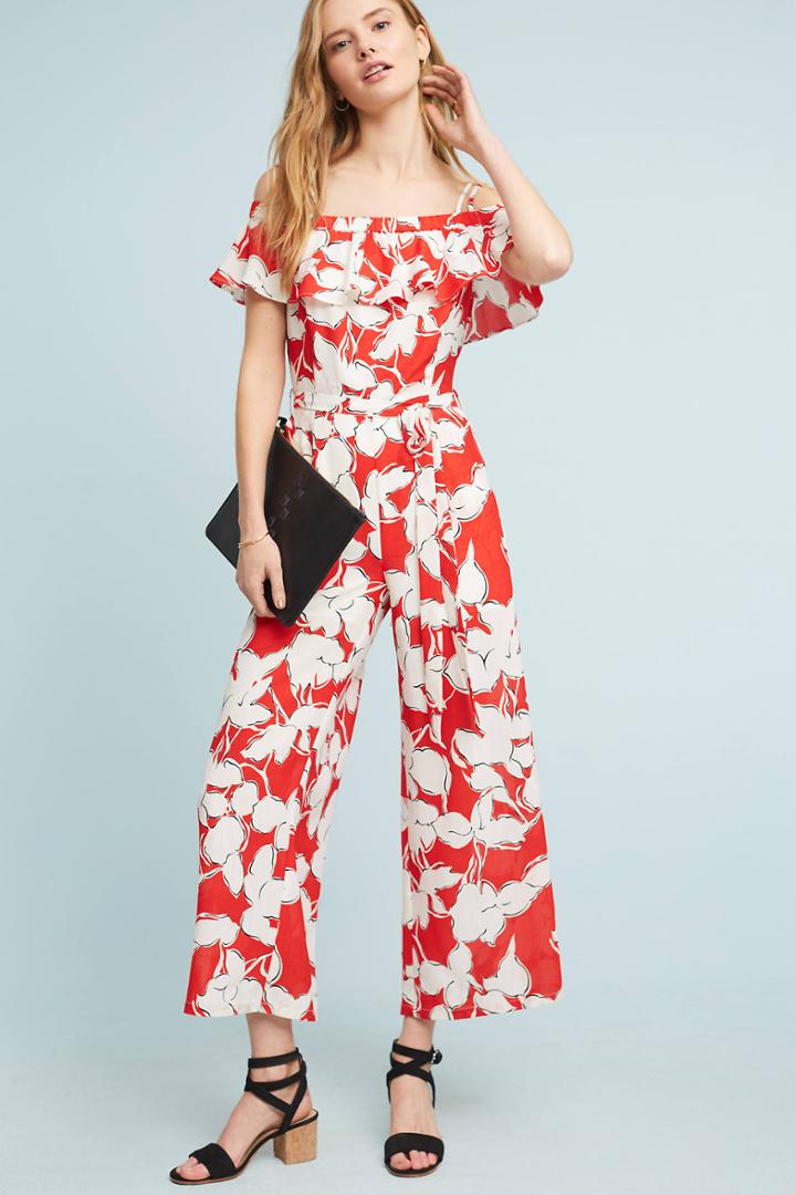 Joa Ryanne Printed Jumpsuit