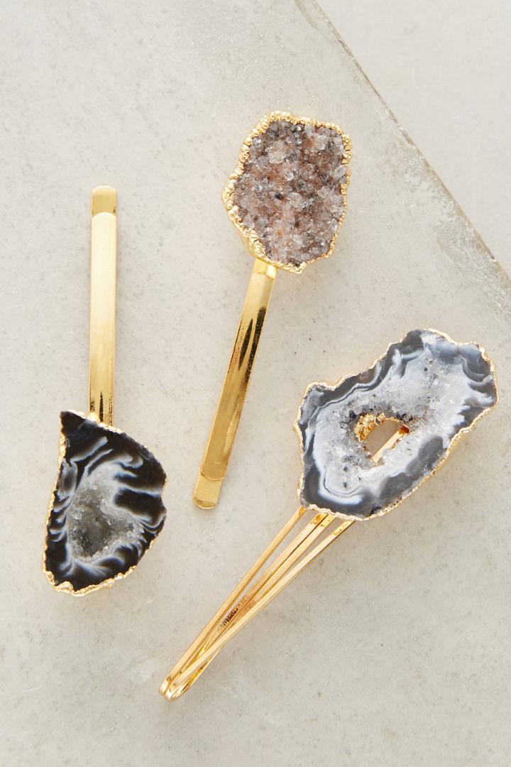 Dara Ettinger Zooey Stone Bobby Pin Set