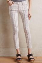 Mother Looker Ankle Fray Jeans Silver Strand