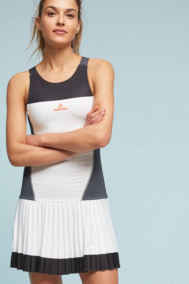 Adidas By Stella Mccartney Adidas By Stella Mccartney Pleated Tennis Dress