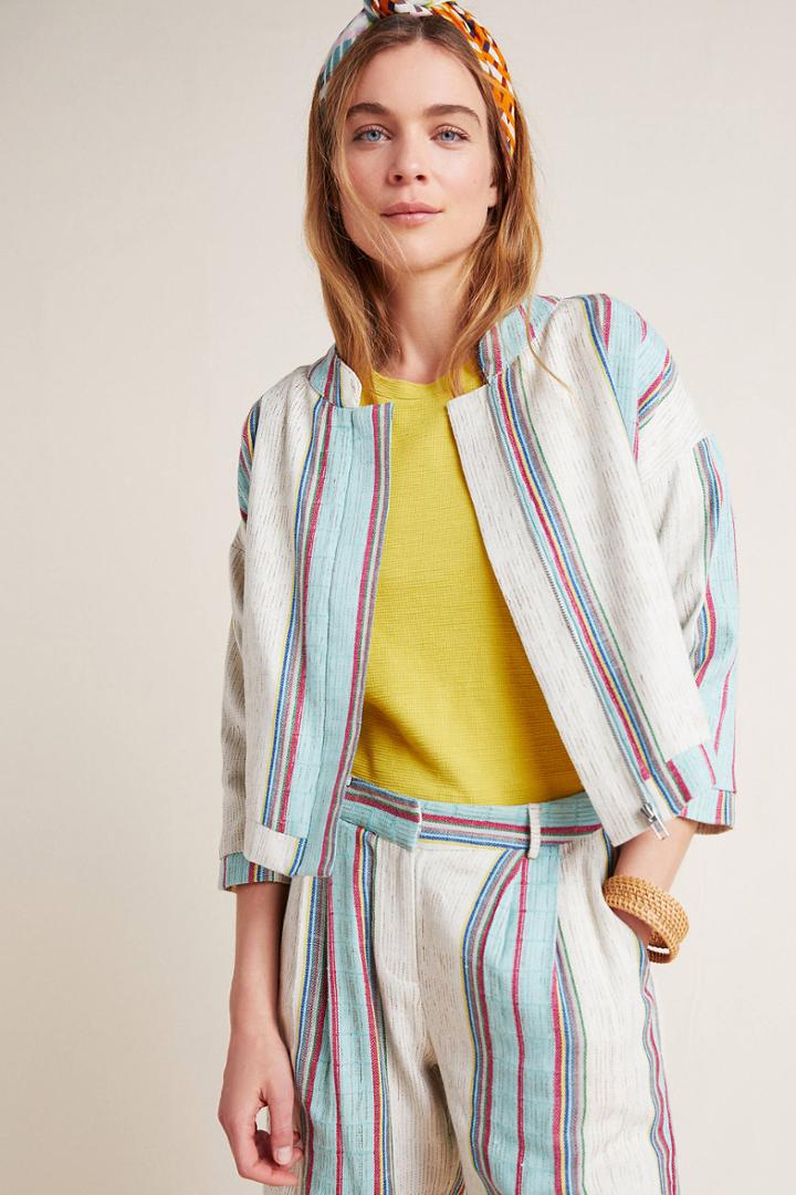 Dra Viola Striped Jacket
