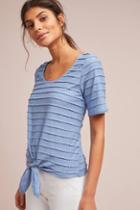Sunday In Brooklyn Tailleferre Tie-front Tee