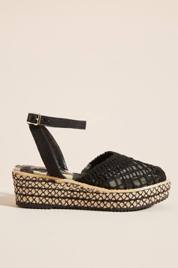 Miss L Fire Toulouse Mesh Espadrille Sandals