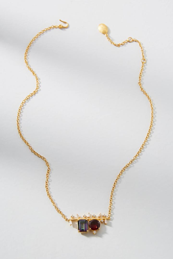 Indulgems Delicate Berry Drop Necklace