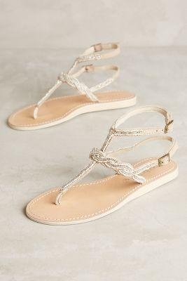 Cocobelle Nevis Sandals 101 Ivory