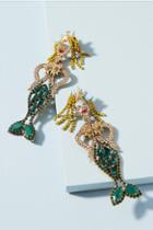 Elizabeth Cole Sirena Mermaid Drop Earrings