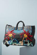 Aranaz Elise Embroidered Tote Bag