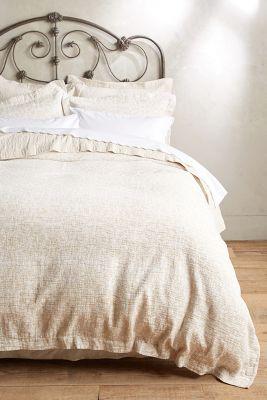 Peacock Alley Francesca Duvet Neutral