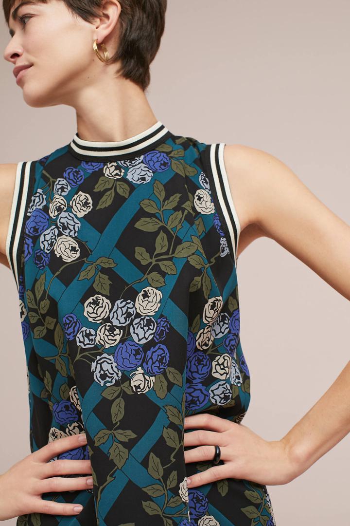 Anna Sui Naya Silk Swing Dress
