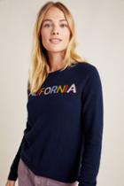 Birds Of Paradis By Trovata California Cashmere Sweater
