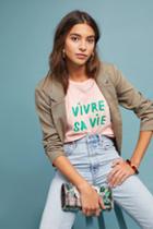 Clare V. X Anthropologie Vivre Sa Vie Tee