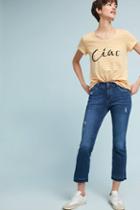 Dl1961 Lara Mid-rise Cropped Flare Jeans