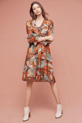 Hemant & Nandita Zeri Peasant Dress