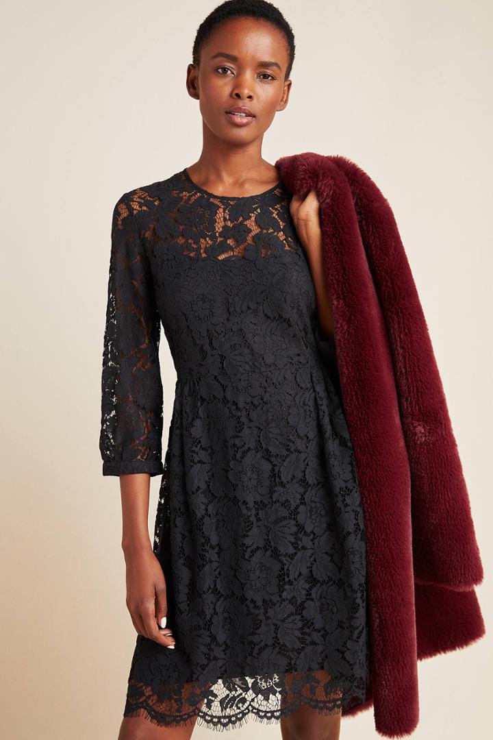 Mare Mare Persephone Lace Mini Dress