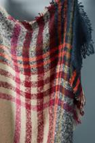 Anthropologie Matilda Plaid Scarf