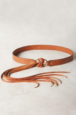 De Palma Leather Fringesome Belt
