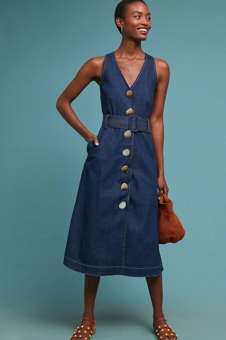 Paper London Wallace Denim Dress