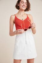 La Vie By Rebecca Taylor Pinstriped Mini Skirt
