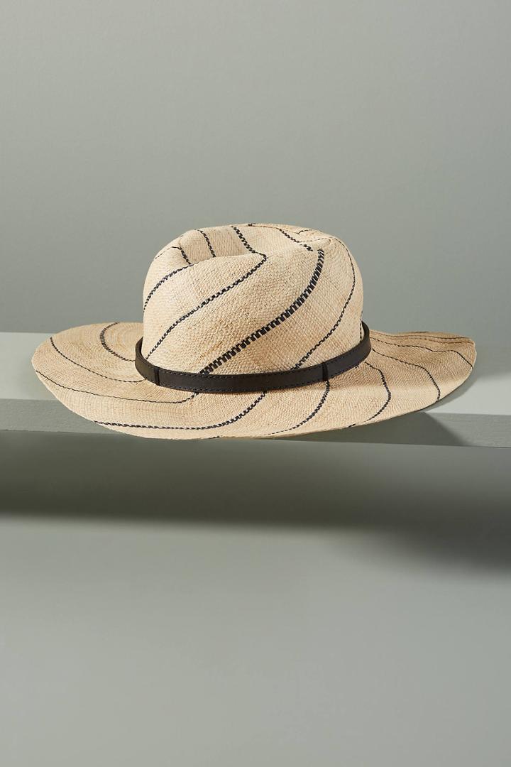 Onigo Striped Raffia Rancher