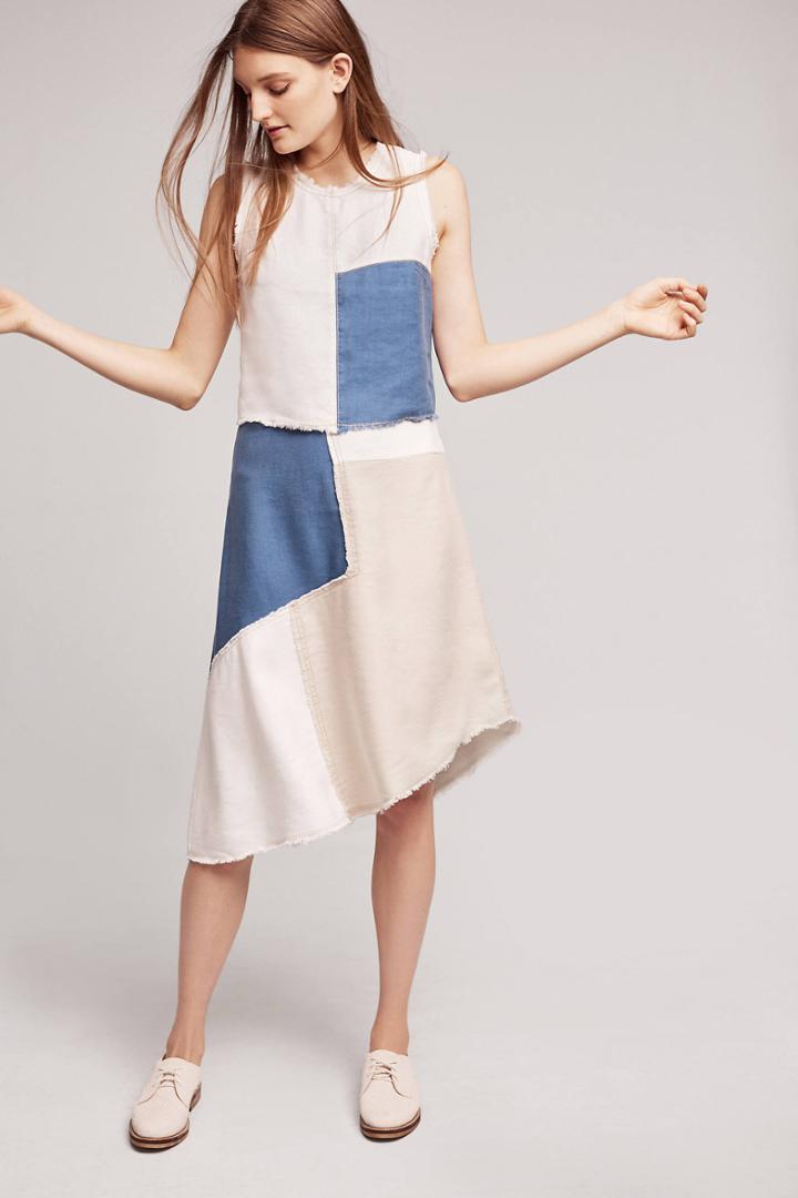 Holding Horses Frida Patchwork Denim Skirt