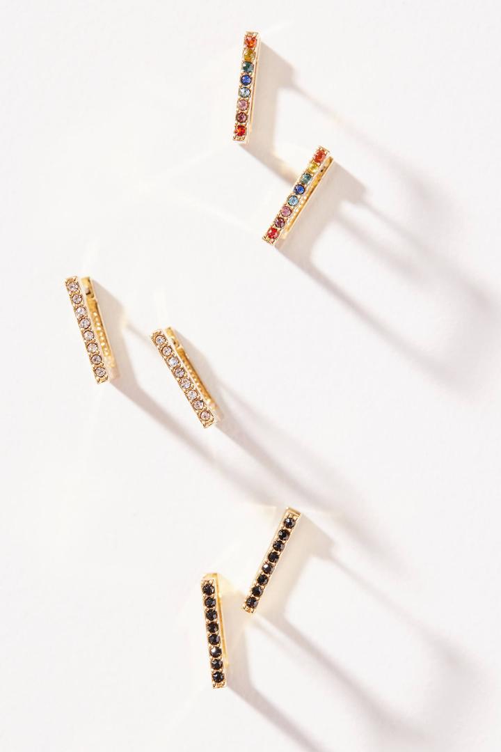 Baublebar Square Hugger Hoop Set