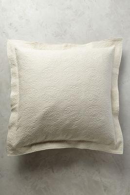 Peacock Alley Vienna Euro Sham Ivory Euro Sham Bedding