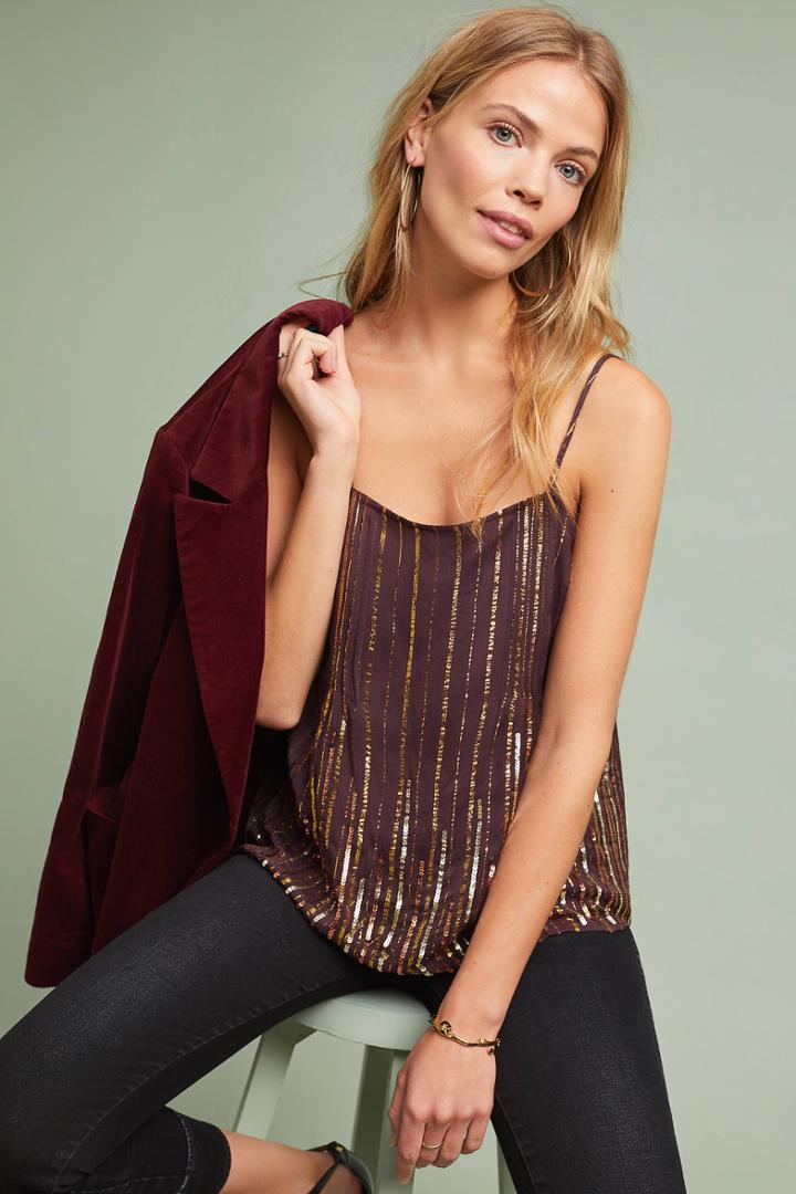 Seen Worn Kept Downtown Sequin Cami