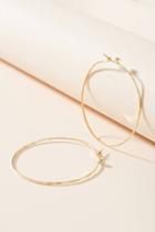 Anthropologie Nadia Hoop Earrings