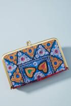 Anthropologie Moroccan Tile Print Clutch