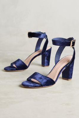 Charlotte Stone Samia Velvet Heels
