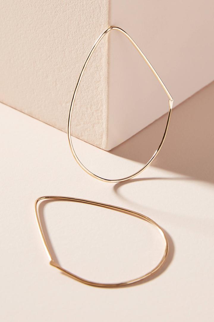 Nashelle 14k Gold-filled Slide Hoop Earrings