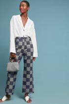 Mara Hoffman Checkerboard Trousers