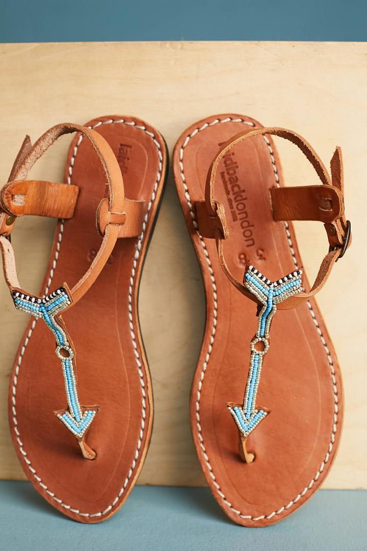 Laidback London Arrow Sandals