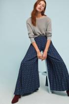 Geisha Julie Pleated Wide-leg Pants
