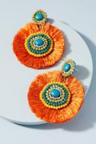 Anthropologie Malia Fringe Drop Earrings