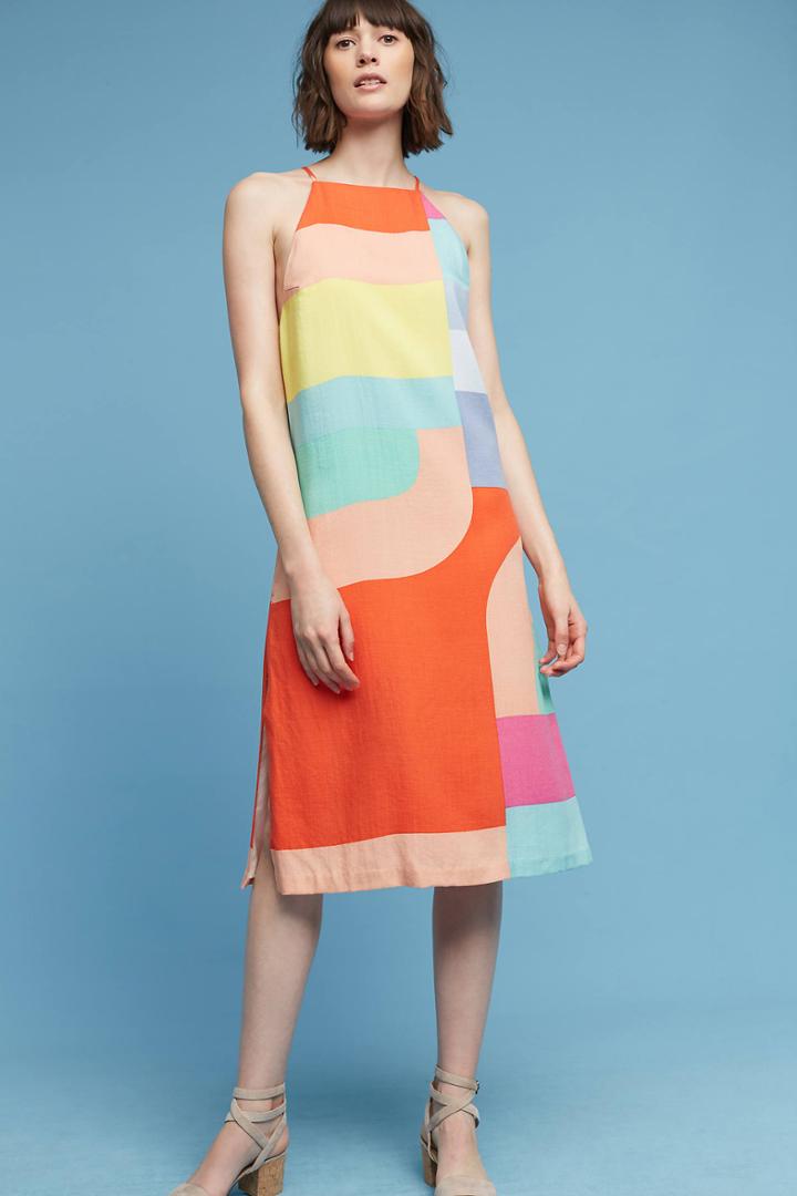 Mara Hoffman Maceio Geo Midi Dress