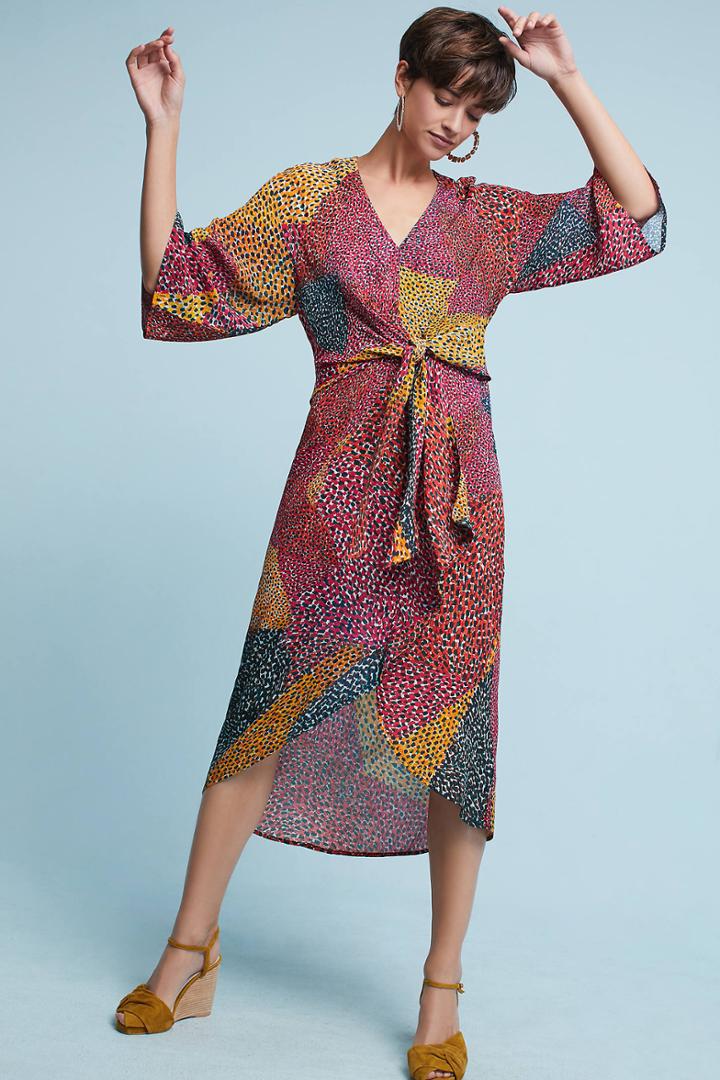 Bl-nk Tori Wrap Dress