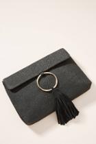 Anthropologie Sabina Tasseled Ring Clutch